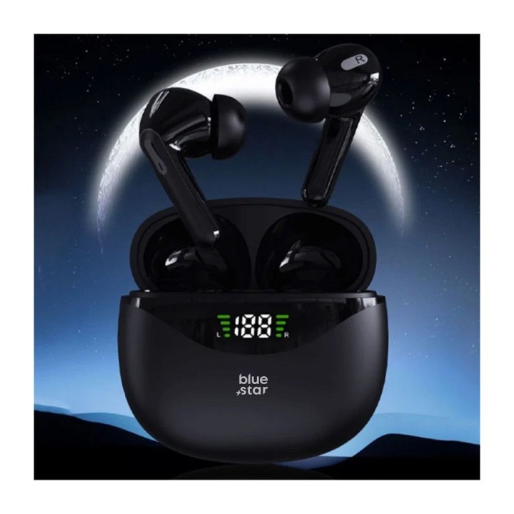 Wireless in-ear headphones Blue Star T60 TWS black