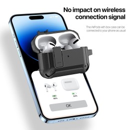 Чехол для наушников Dux Ducis PECO для AirPods 3 защитное типа armor черный
