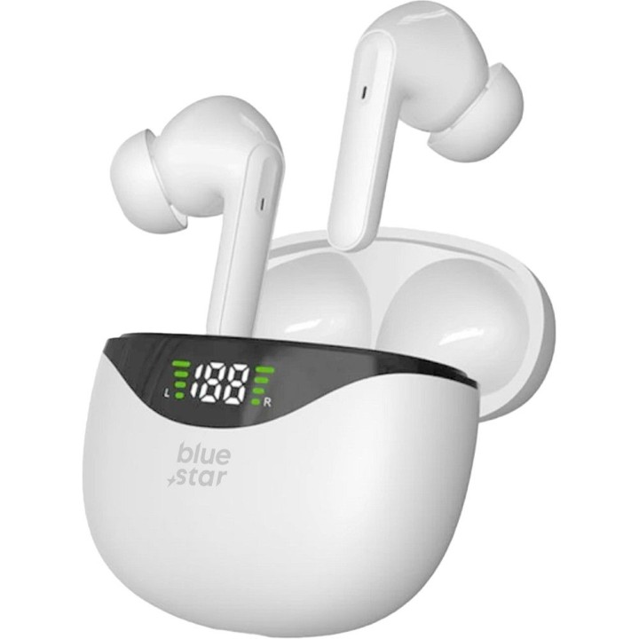 Wireless in-ear headphones Blue Star T60 TWS white