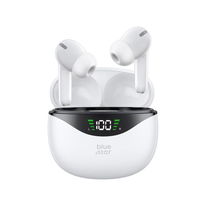 Wireless headphones in-ear Blue Star T60 TWS white