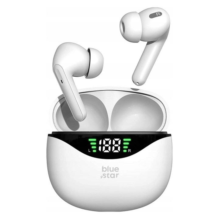 Wireless headphones in-ear Blue Star T60 TWS white
