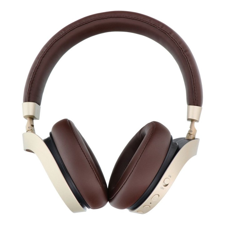 Wireless on-ear headphones Blue Star BH06 brown