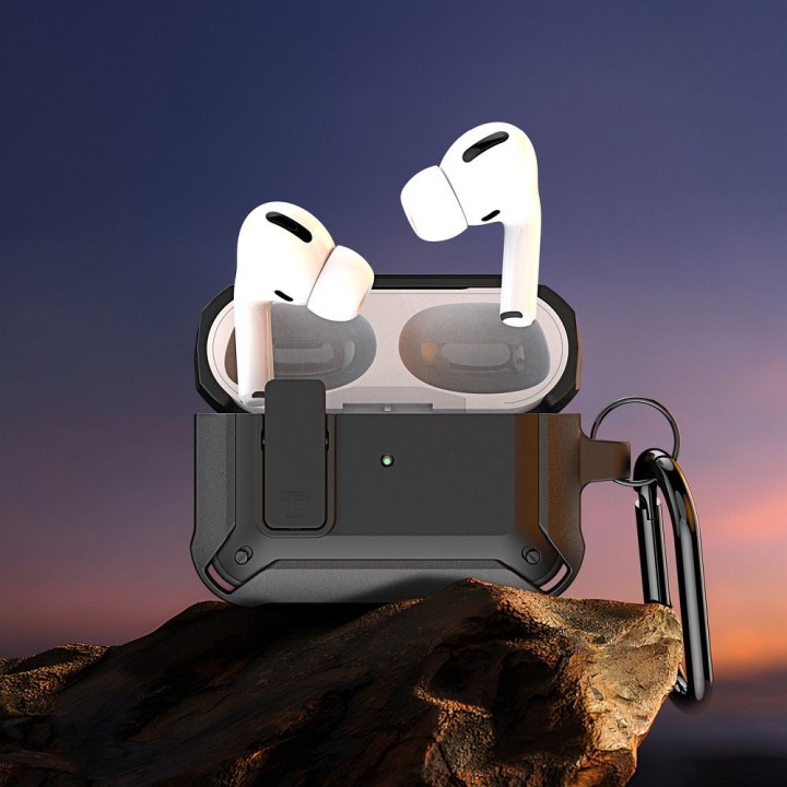 Earbuds case Dux Ducis PECO for AirPods 3 armor-style protective black