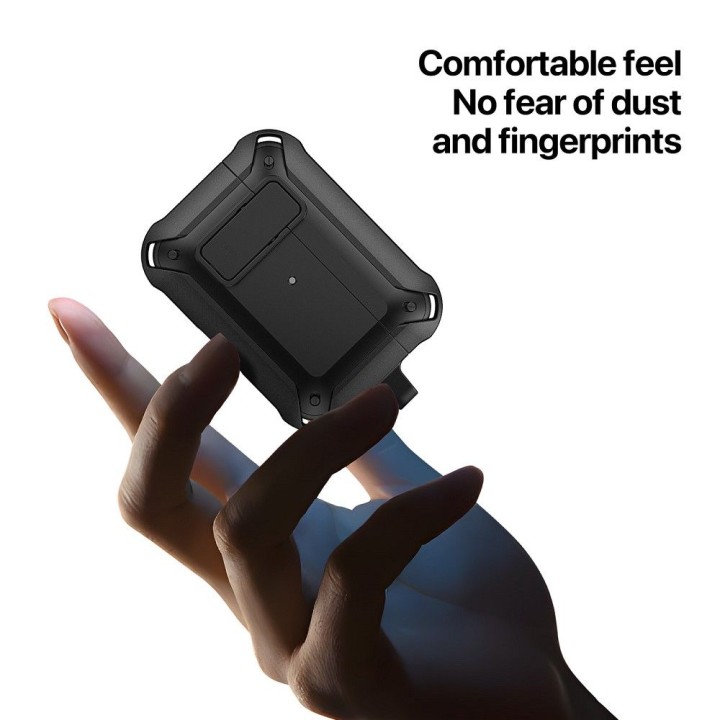 Earbuds case Dux Ducis PECO for AirPods 3 armor-style protective black