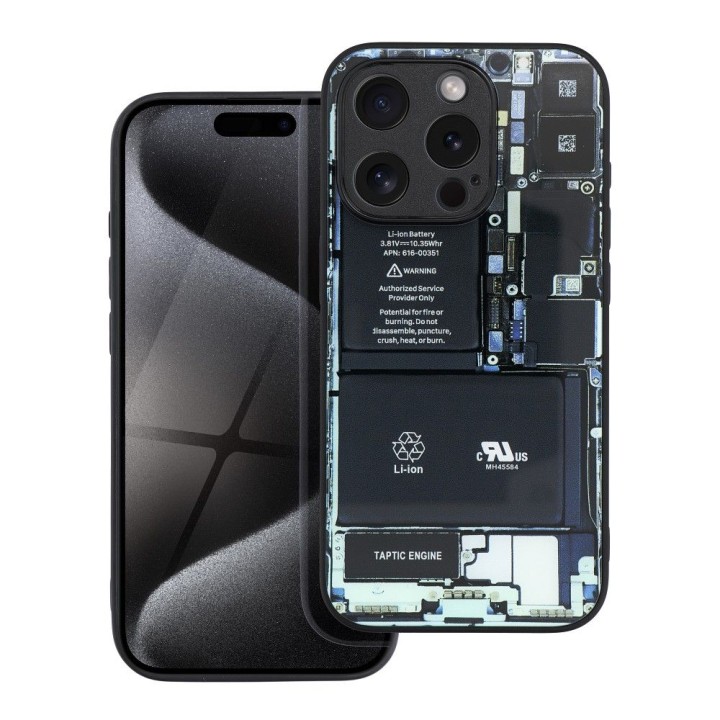 Etui na iPhone 15 PLUS Tech wzór 1