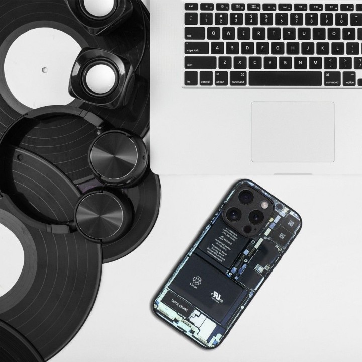 Case for iPhone 12 PRO Tech pattern 1