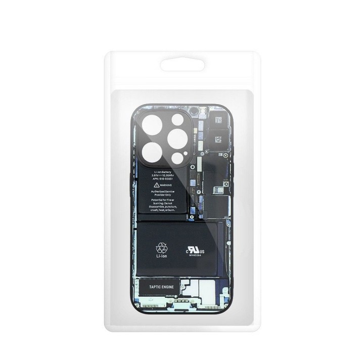 Чехол для iPhone 14 PLUS Tech узор 1