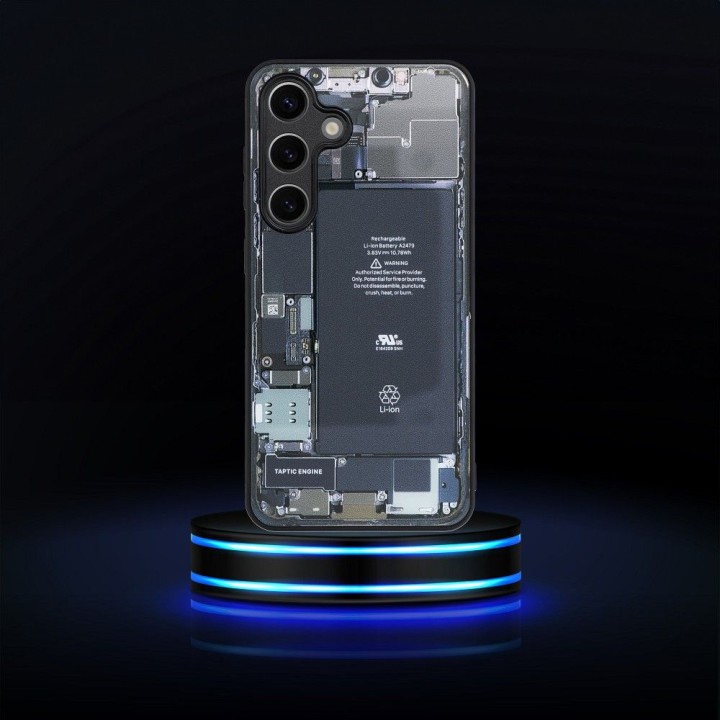 Case for Xiaomi Redmi NOTE 13 4G Tech pattern 2