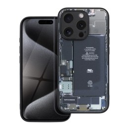 Case for iPhone 15 PLUS Tech pattern 2