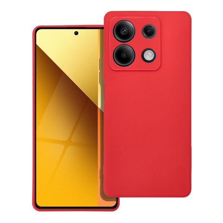 Чехол для Xiaomi Redmi Note 13 5G Soft красный