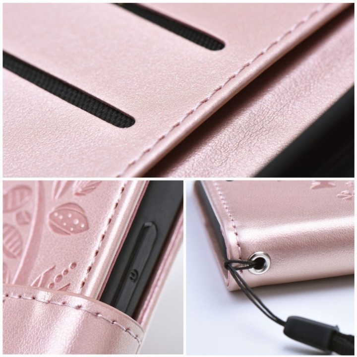 Flip case for Xiaomi Redmi NOTE 10 PRO Mezzo Book tree rose gold