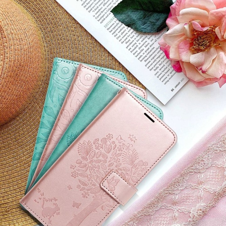 Flip case for Xiaomi Redmi NOTE 10 PRO Mezzo Book tree rose gold