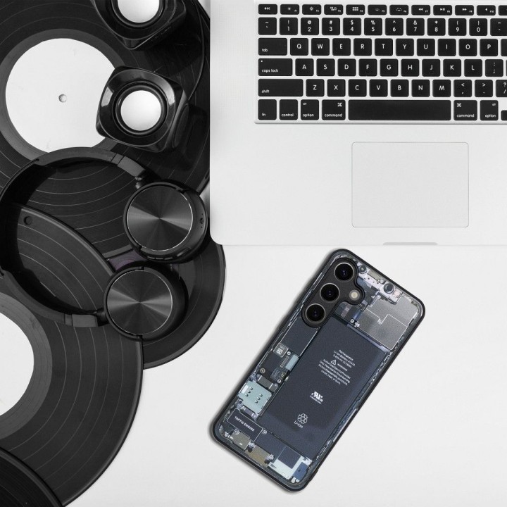 Case for Samsung S23 FE Tech pattern 2