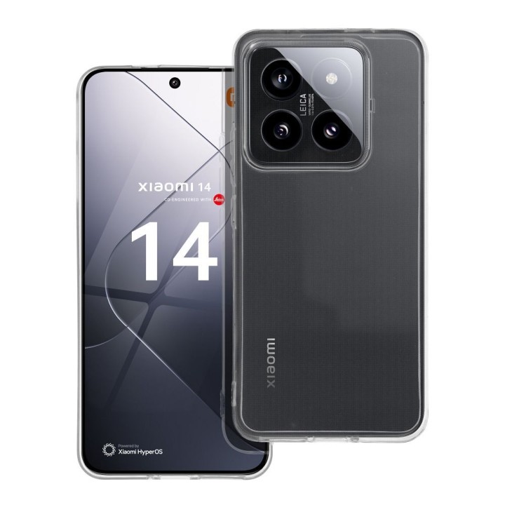 Etui na Xiaomi 14 PRO Clear Case 2 mm (camera protection) transparentne
