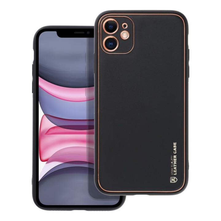Case LEATHER Case leather for IPHONE 11 black