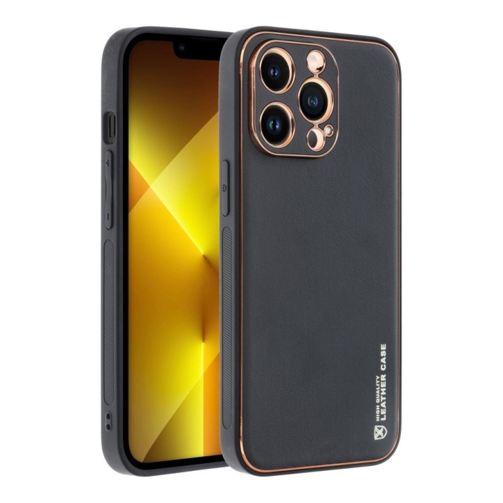 Case LEATHER Case leather for IPHONE 11 black