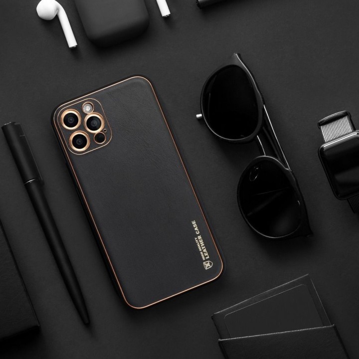 Futerał LEATHER Case skórzany do IPHONE 11 czarny