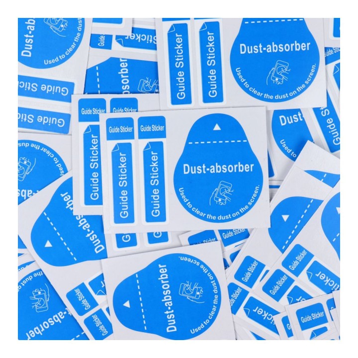 Dust removal stickers for LCD - set 100 pcs