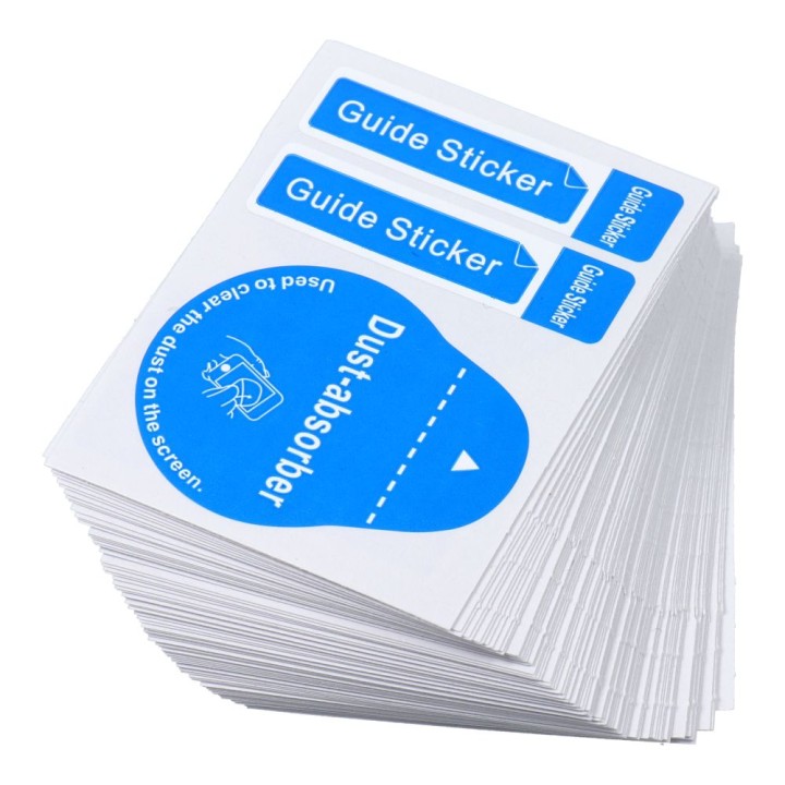 Dust removal stickers for LCD - set 100 pcs
