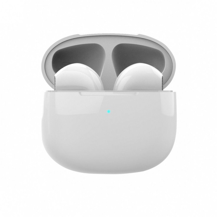 Wireless headphones in-ear Art TWS + docking station with connector Lightning AP-TW-B1 white