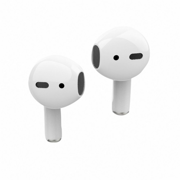 Wireless headphones in-ear Art TWS + docking station with connector Lightning AP-TW-B1 white