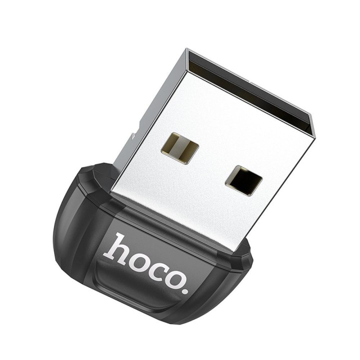 Адаптер USB A Bluetooth Hoco UA18 чорний