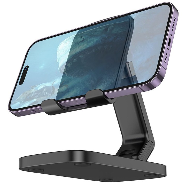 Desktop phone holder Hoco HD8 black