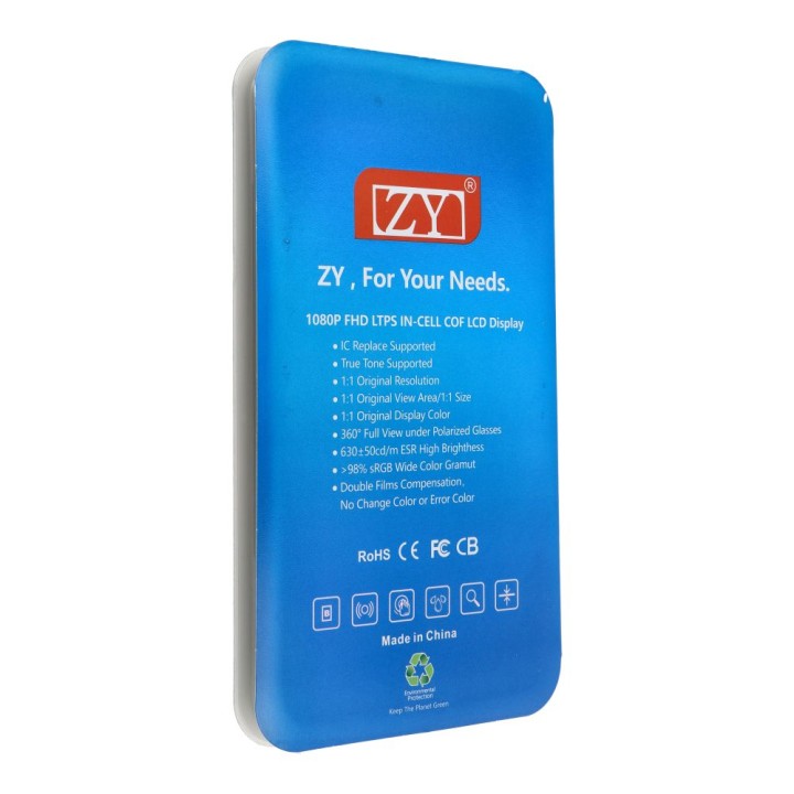 Дисплей для iPhone 14 Plus з сенсорним екраном чорним (ZY-LTPS) IC Transferable