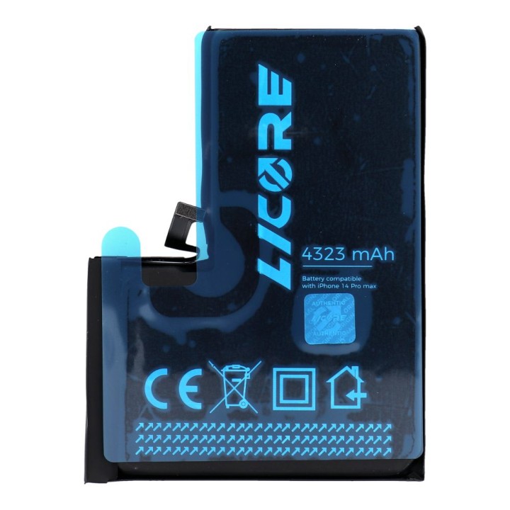 LICORE аккумулятор для IPHONE 14 Pro Max 4323 mAh