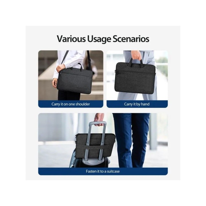 DUX DUCIS чохол LBJB для ноутбука 14-15,4" Shoulder Bag чорний