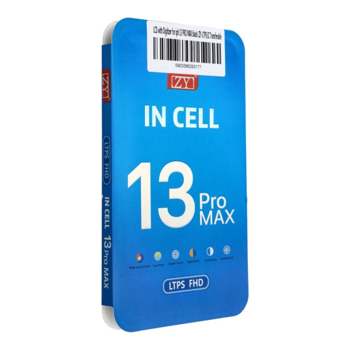 Wyświetlacz do iPhone 13 Pro Max z ekranem dotykowym czarnym (ZY-LTPS) IC Transferable