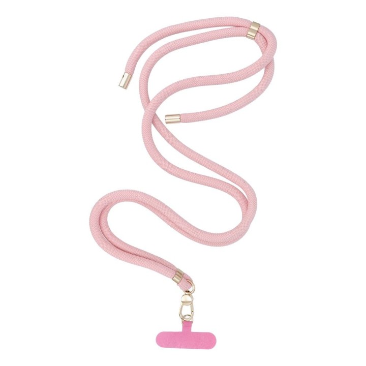 Phone lanyard, phone charm - SWING (8mm) with adjustable length / cord length 165cm (max 82,5cm loop length) / for