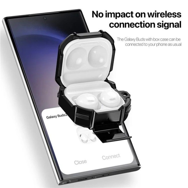 DUX DUCIS case SECG protective for Samsung Galaxy Buds Live/Buds PRO/Buds2/Buds2 Pro black