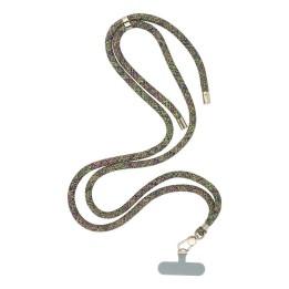 Phone lanyard, phone charm - SWING (8mm) with adjustable length / cord length 165cm (max 82,5cm loop length) / for