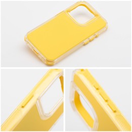 Etui na iPhone 15 PRO Matrix żółte