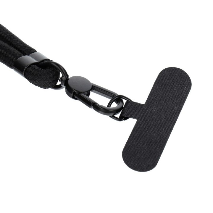 Phone lanyard, phone charm - SWING (8mm) with adjustable length / cord length 165cm (max 82,5cm loop length) / for