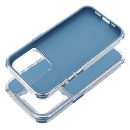 Etui na iPhone 15 Matrix niebieskie