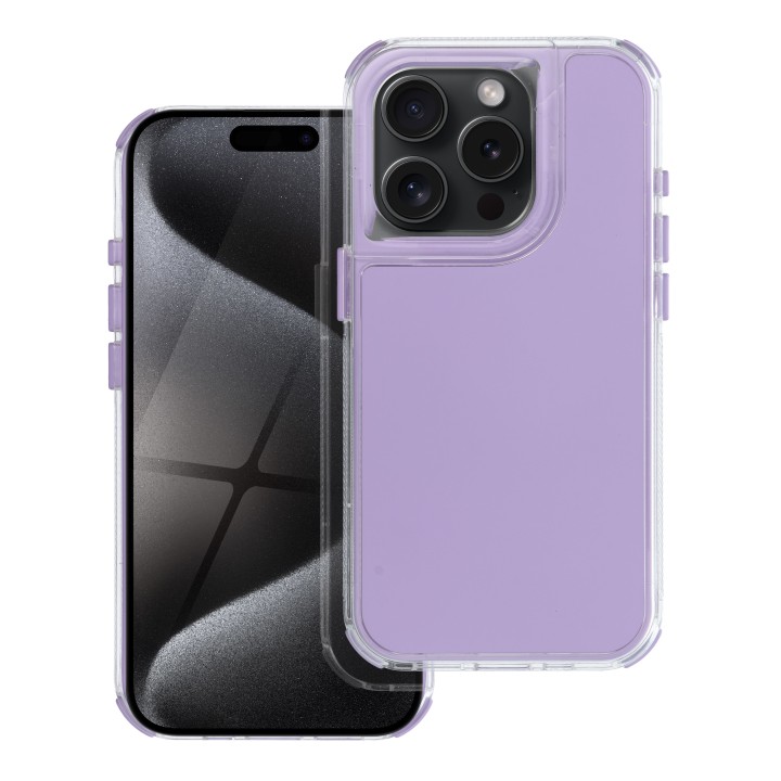 Чехол для iPhone 12 / 12 PRO Matrix светло-фиолетовый
