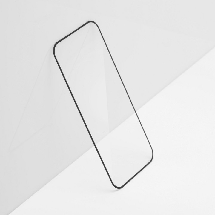 Tempered glass for iPhone 12 / 12 PRO Forcell Ultra Clear Glass black