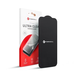 Закаленное стекло для Xiaomi Redmi 13C Forcell Ultra Clear Glass черное