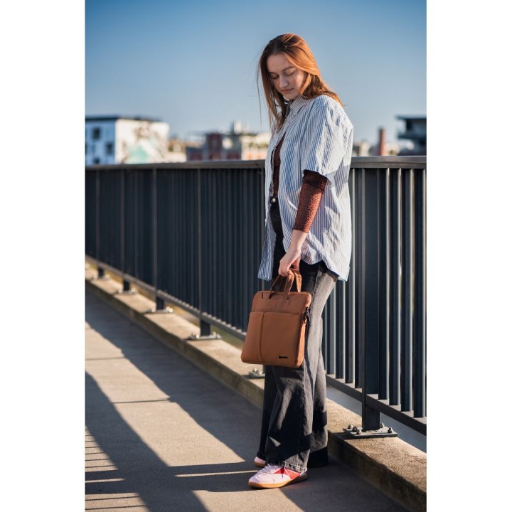 Сумка для ноутбука 15,6" Forcell F-Protect URBAN STYLE коричнева