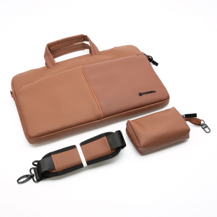 Laptop bag 15,6" Forcell F-Protect URBAN STYLE brown
