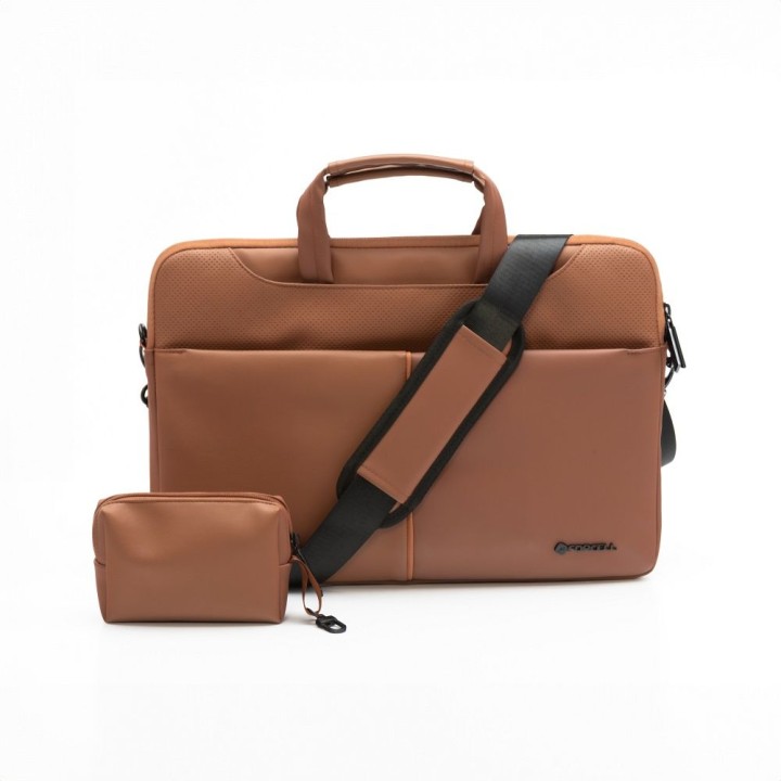Сумка для ноутбука 15,6" Forcell F-Protect URBAN STYLE коричнева