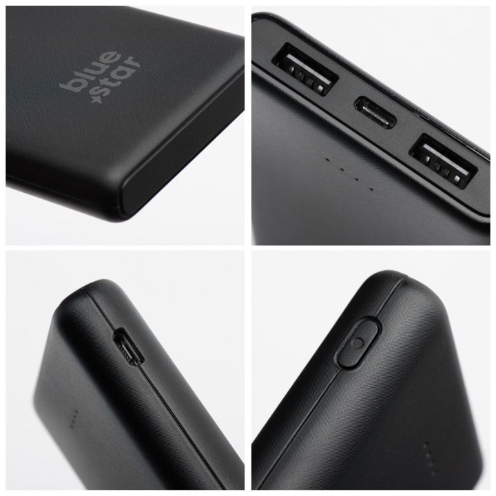 Power bank Blue Star W1061 2A 10000 mAh black