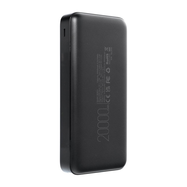 Повербанк Blue Star W2015 2.1A 20000 mAh черный