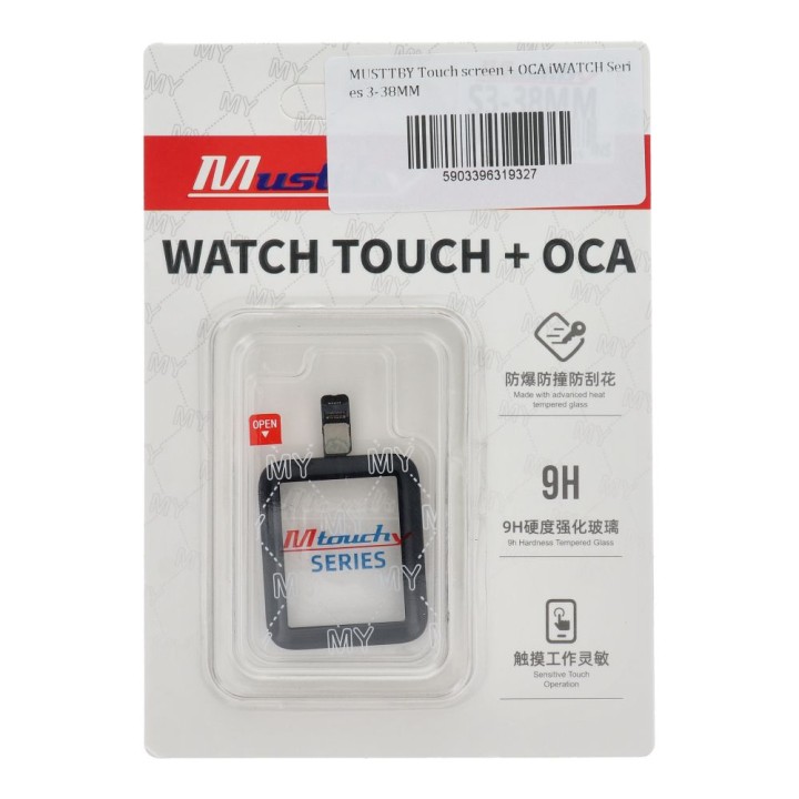 MUSTTBY touch screen + OCA for Apple Watch series 3-38MM