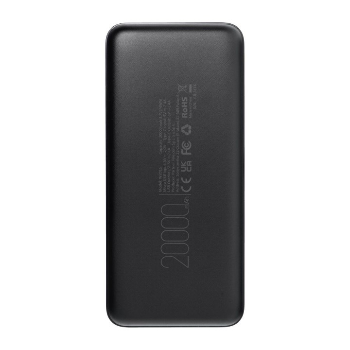 Повербанк Blue Star W2015 2.1A 20000 mAh черный