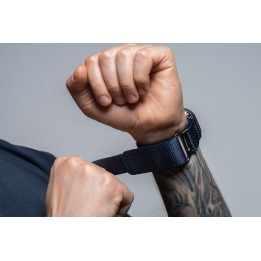 Pasek do Apple Watch Forcell F-Design FA05 rzep nylon 38 / 40 / 41 mm niebieski