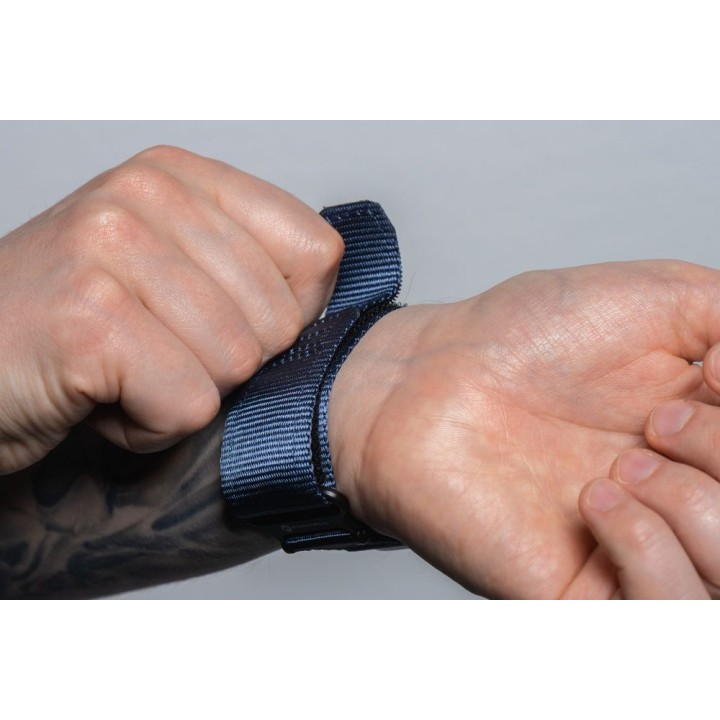 Strap for Apple Watch Forcell F-Design FA05 hook-and-loop, nylon 38 / 40 / 41 mm blue