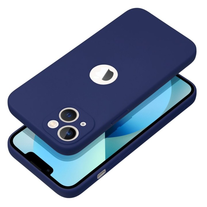 Чохол для iPhone 13 Soft темно-синій